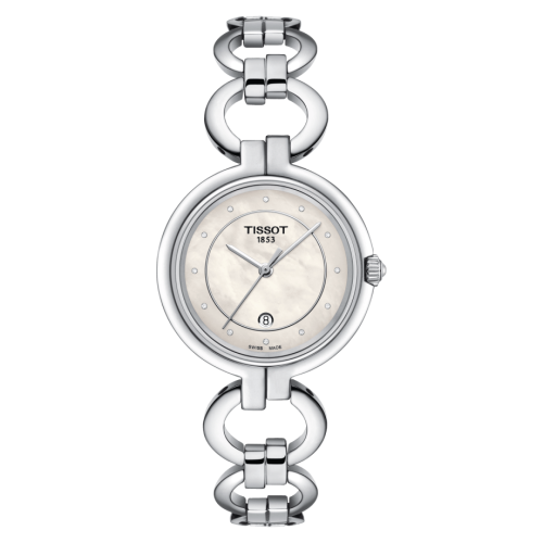 Tissot Flamingo Stainless Steel / MOP / Bracelet
